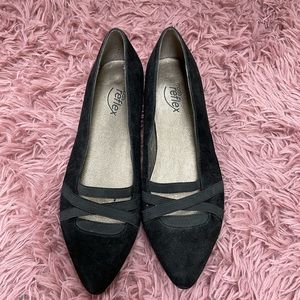 Moda Reflex Brand Dress Flats, Size 7.5